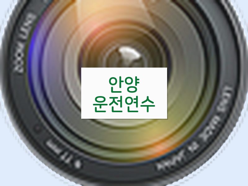 안양운전연수 후기