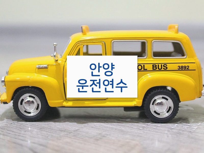안양운전연수 후기