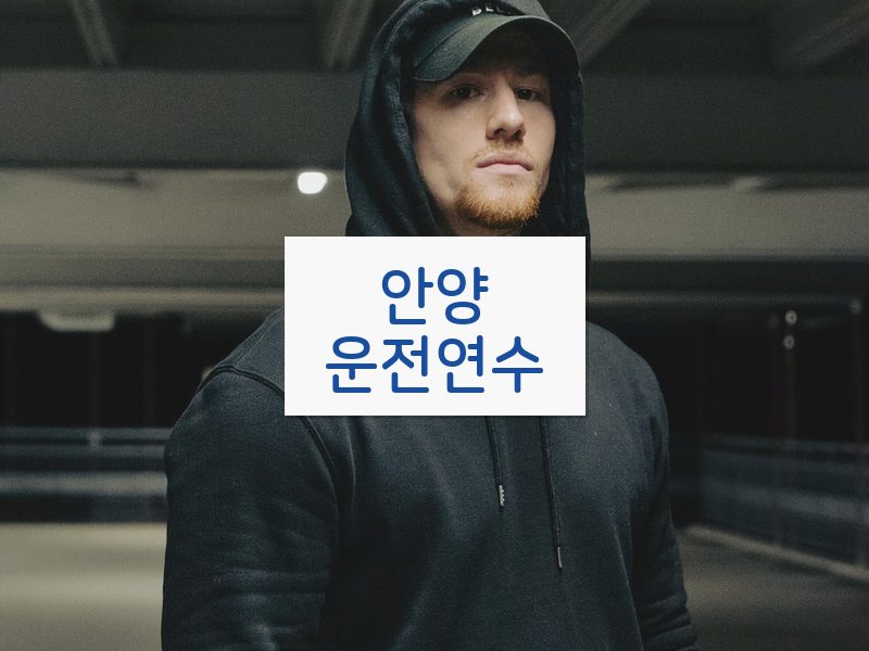 안양운전연수 후기