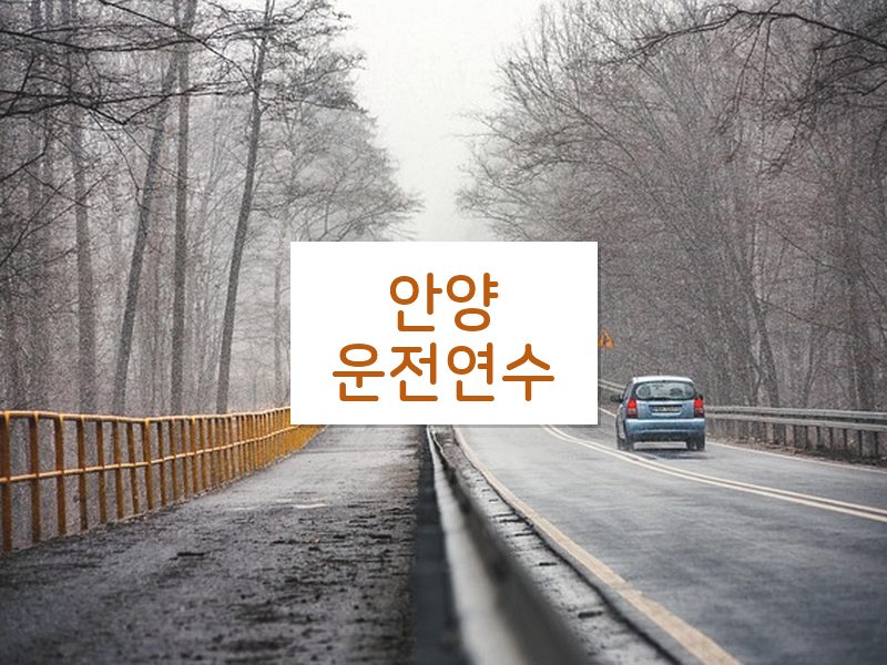 안양운전연수 후기