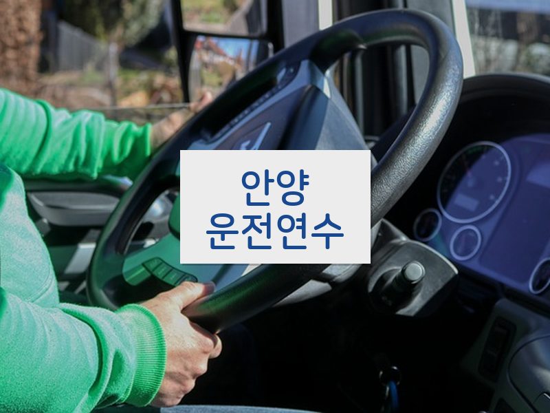 안양운전연수 후기