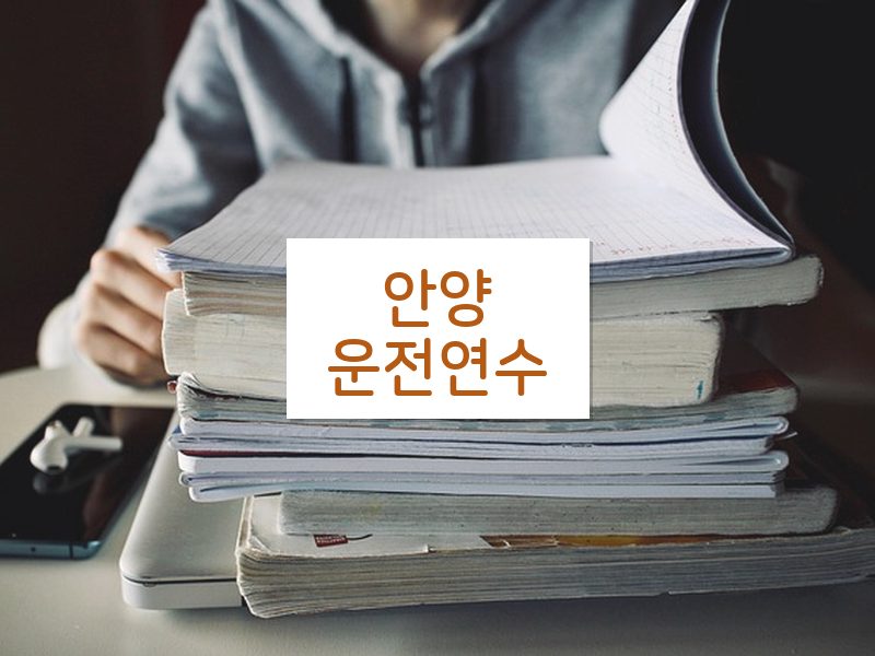 안양운전연수 후기