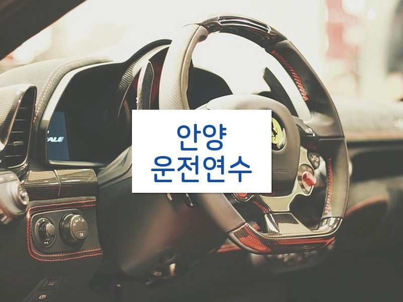 안양운전연수 후기