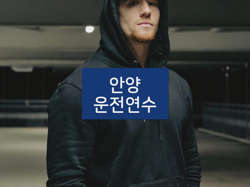 안양운전연수 후기