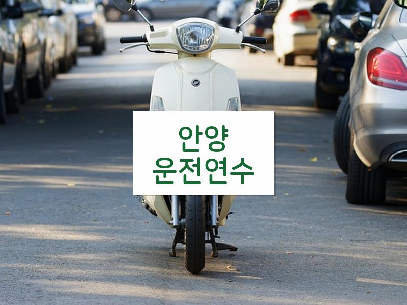안양운전연수 후기