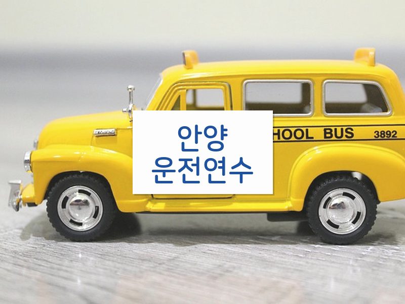 안양운전연수 후기