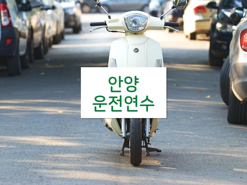 안양운전연수 후기