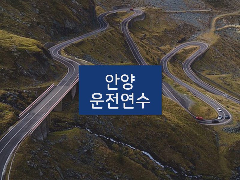 안양운전연수 후기