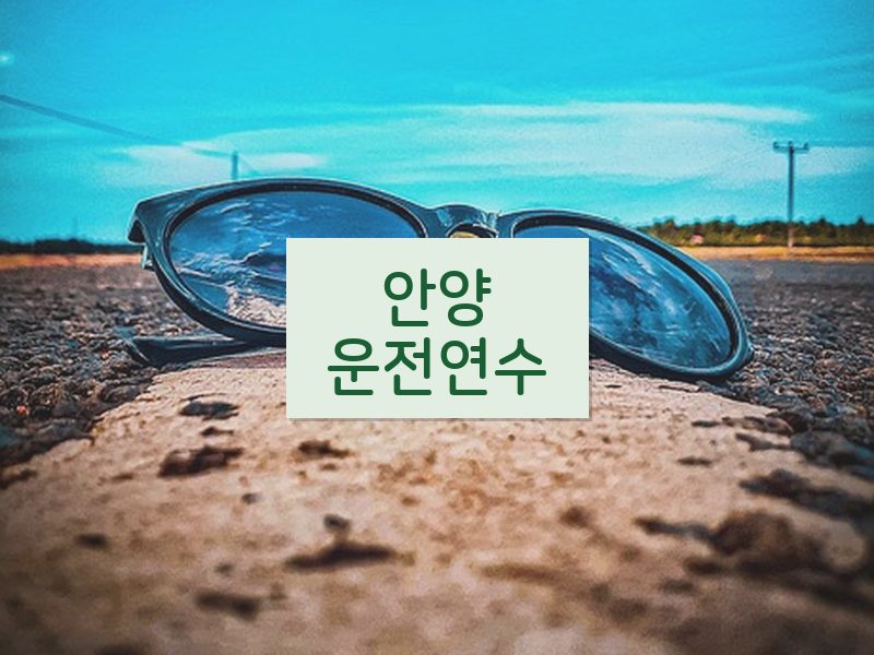 안양운전연수 후기