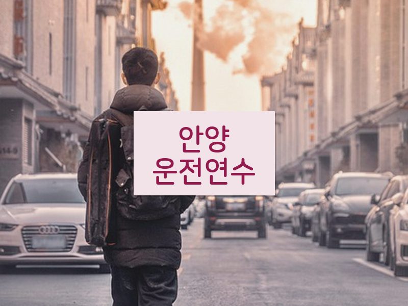 안양운전연수 후기