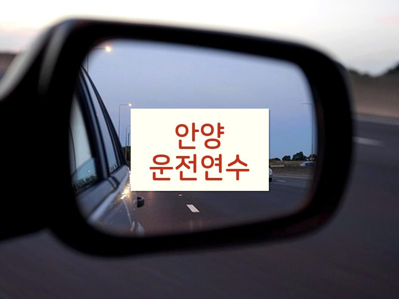 안양운전연수 후기