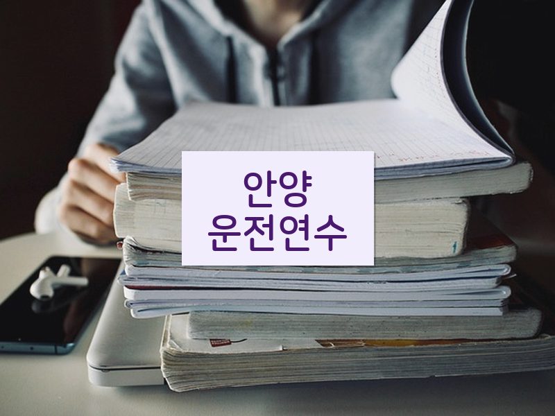 안양운전연수 후기