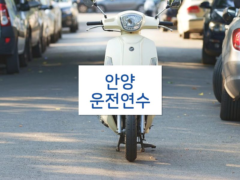 안양운전연수 후기