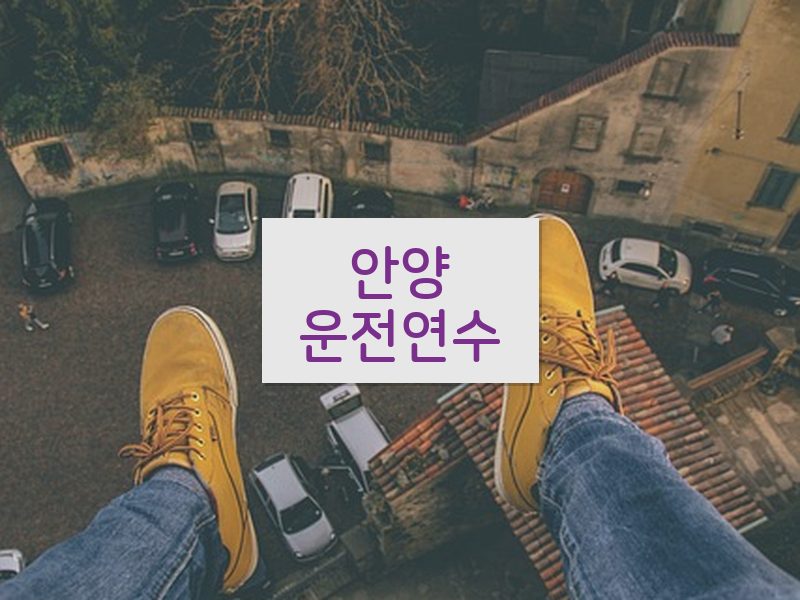 안양운전연수 후기