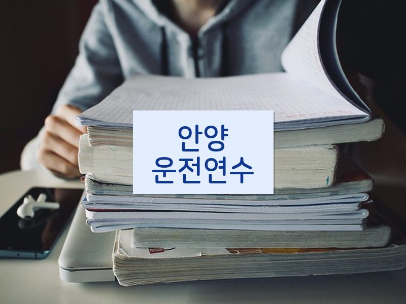 안양운전연수 후기