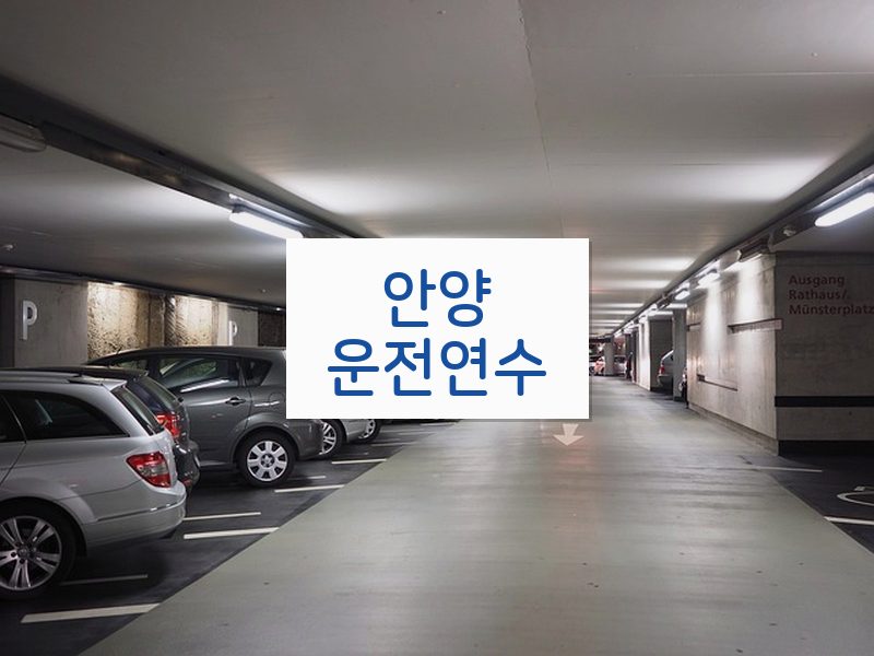 안양운전연수 후기