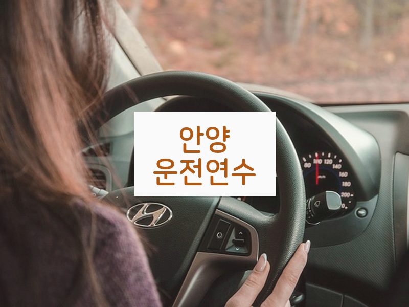 안양운전연수 후기