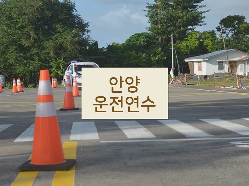 안양운전연수 후기