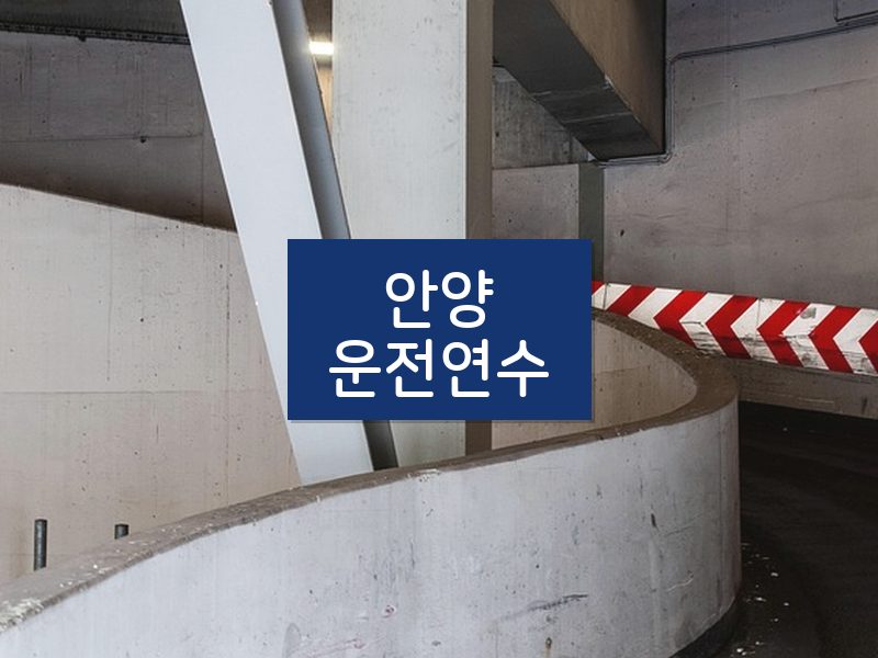 안양운전연수 후기