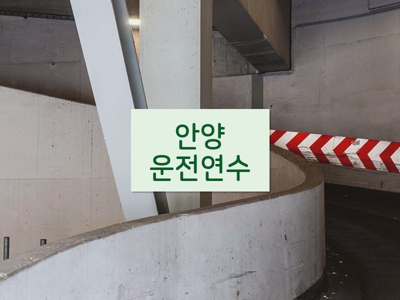 안양운전연수 후기