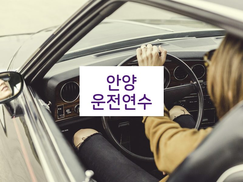 안양운전연수 후기