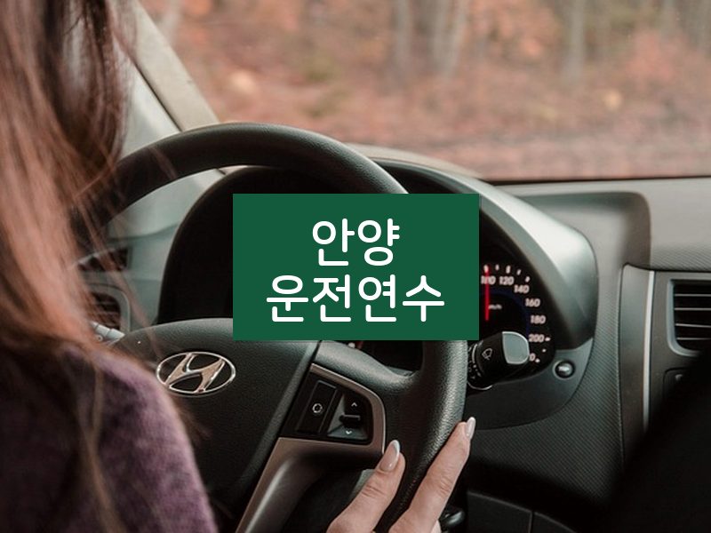 안양운전연수 후기