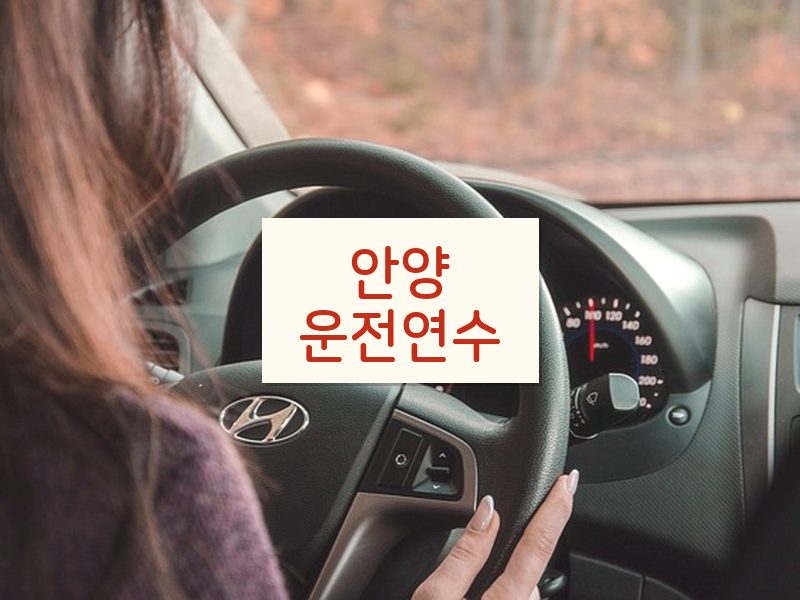 안양운전연수 후기