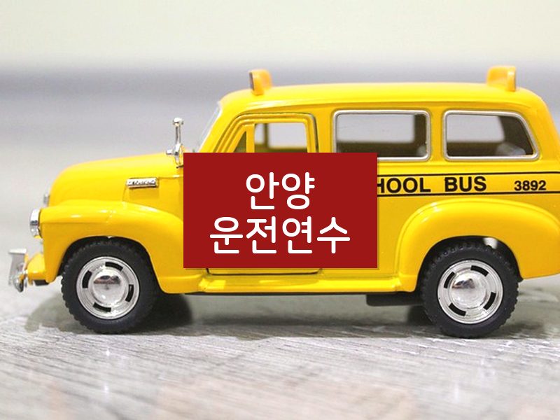 안양운전연수 후기