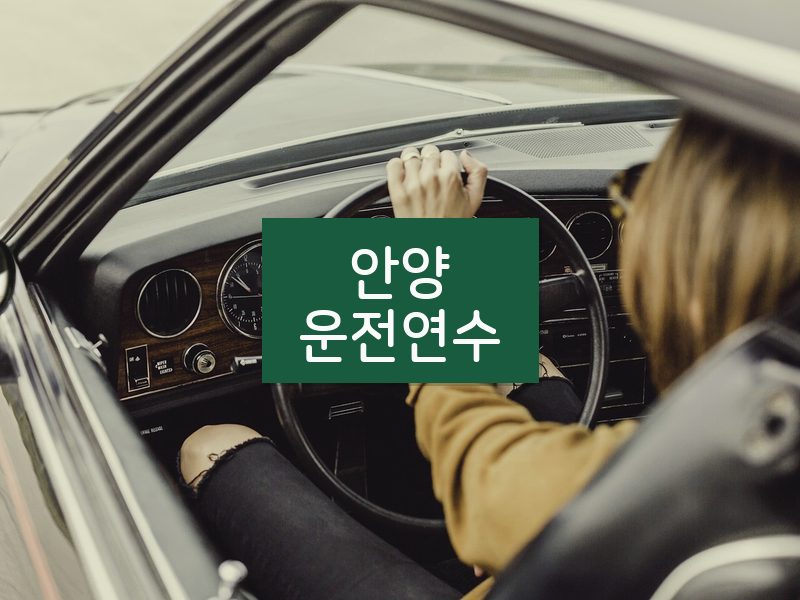 안양운전연수 후기