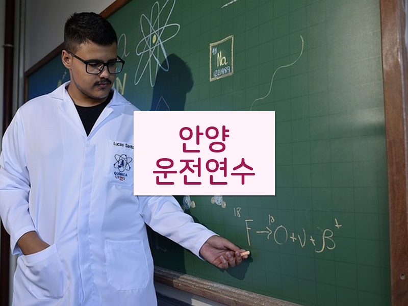 안양운전연수 후기