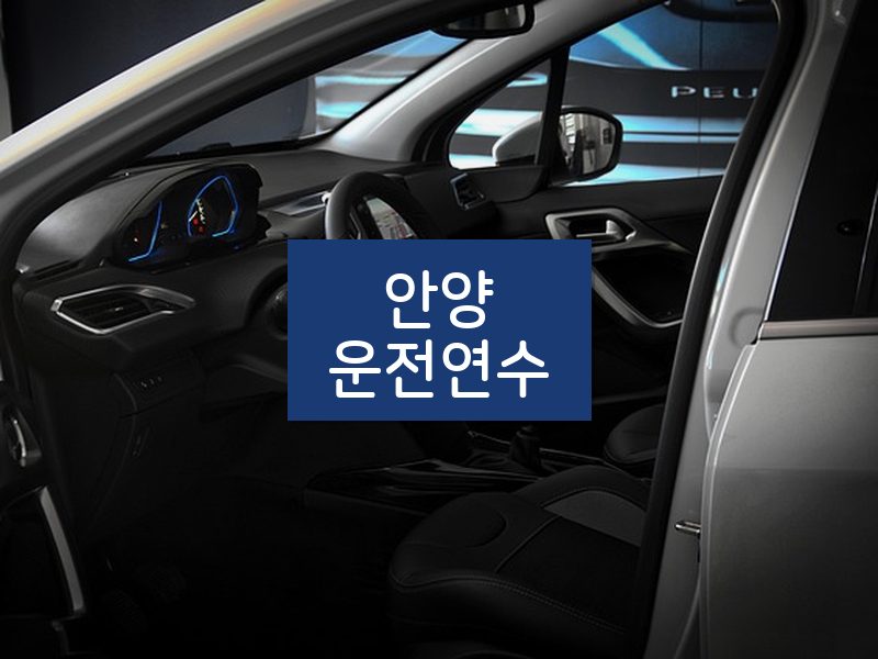 안양운전연수 후기