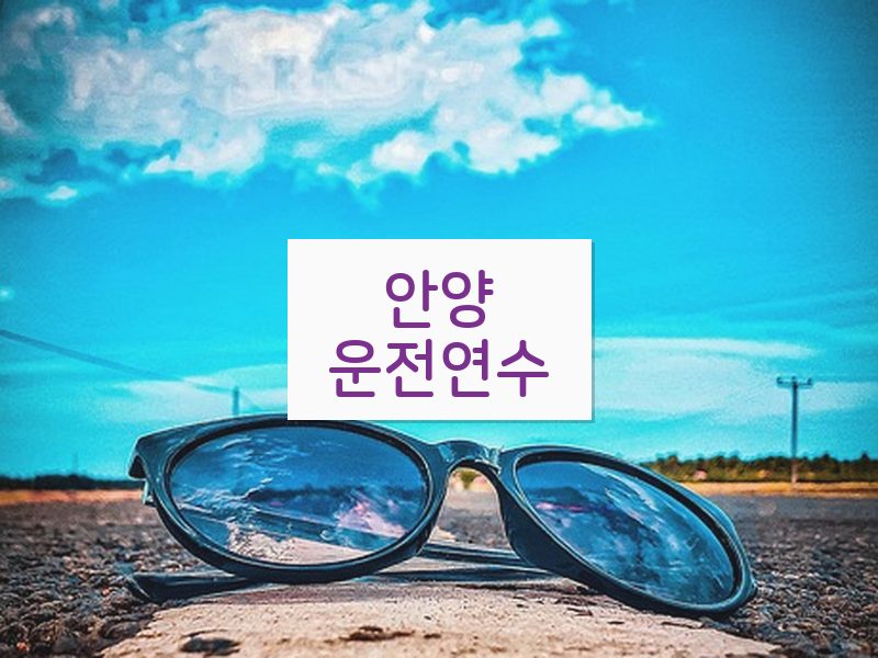 안양운전연수 후기