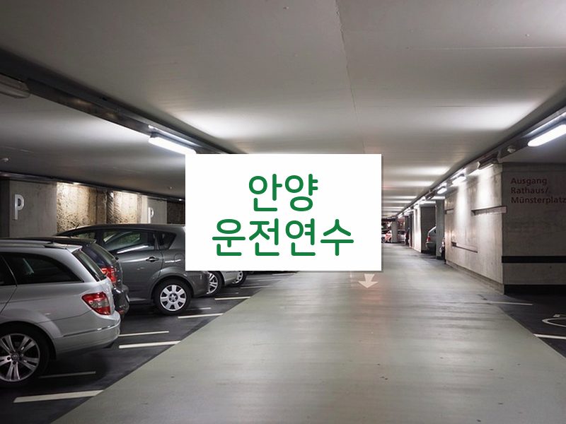 안양운전연수 후기
