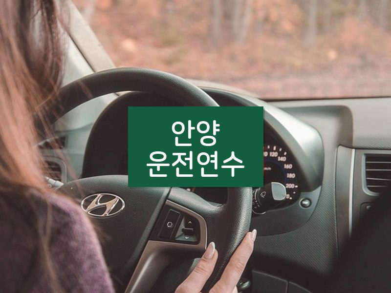 안양운전연수 후기