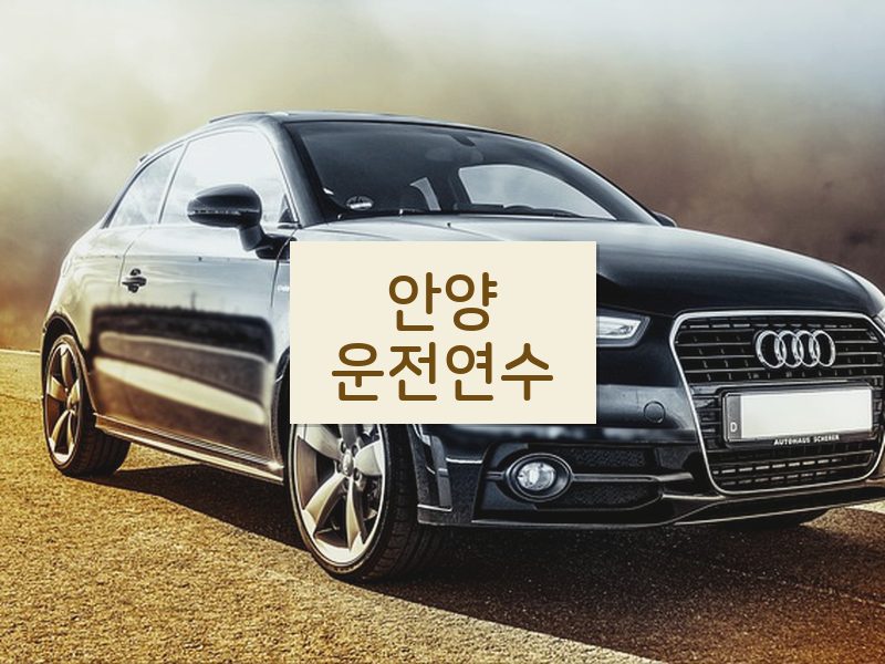 안양운전연수 후기