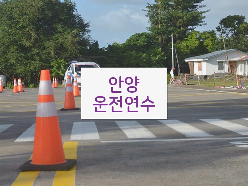 안양운전연수 후기