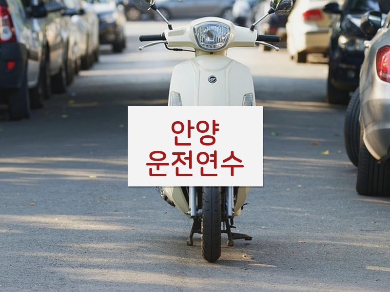 안양운전연수 후기
