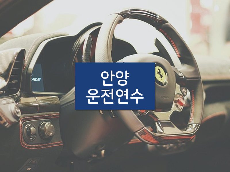 안양운전연수 후기