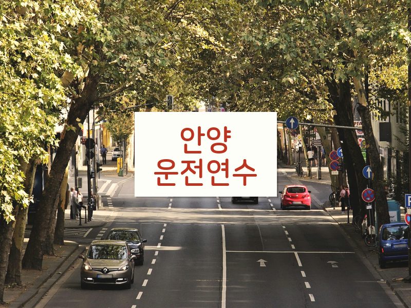안양운전연수 후기