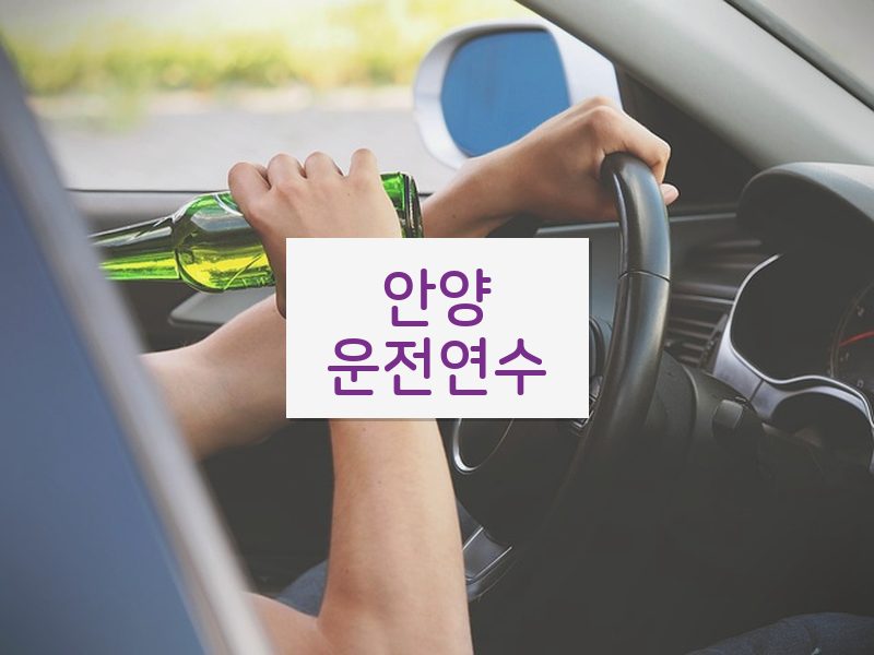 안양운전연수 후기