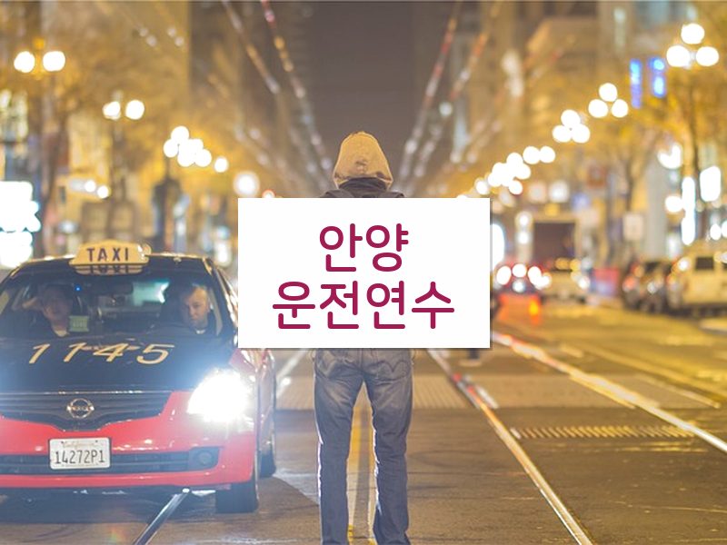 안양운전연수 후기