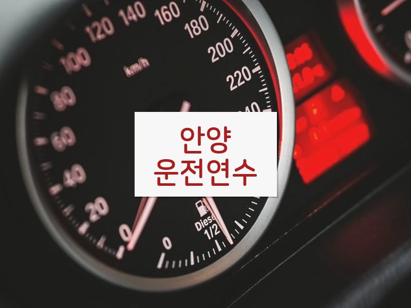 안양운전연수 후기