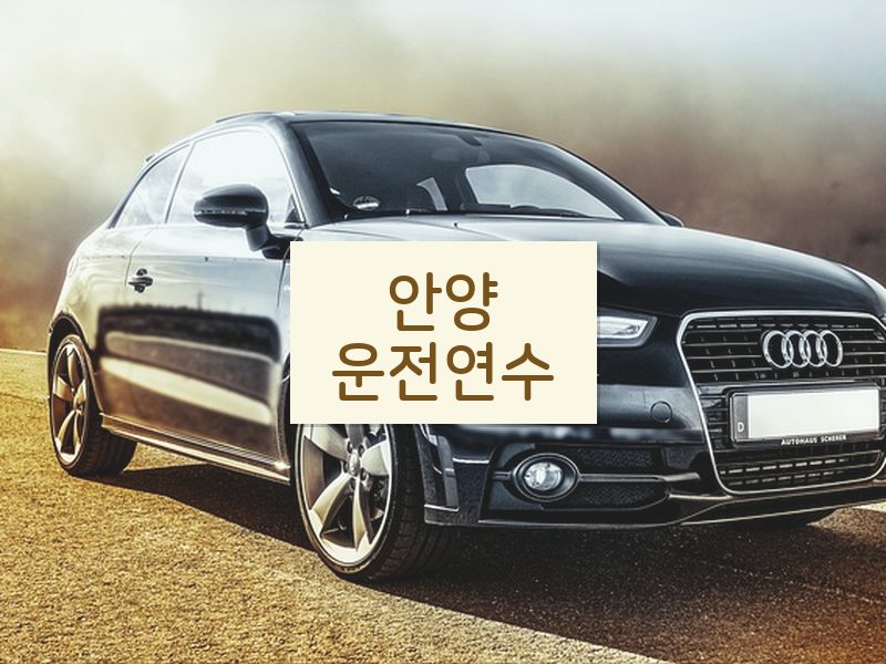 안양운전연수 후기