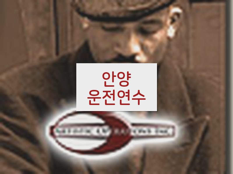 안양운전연수 후기