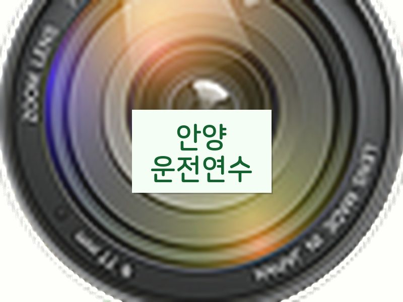 안양운전연수 후기