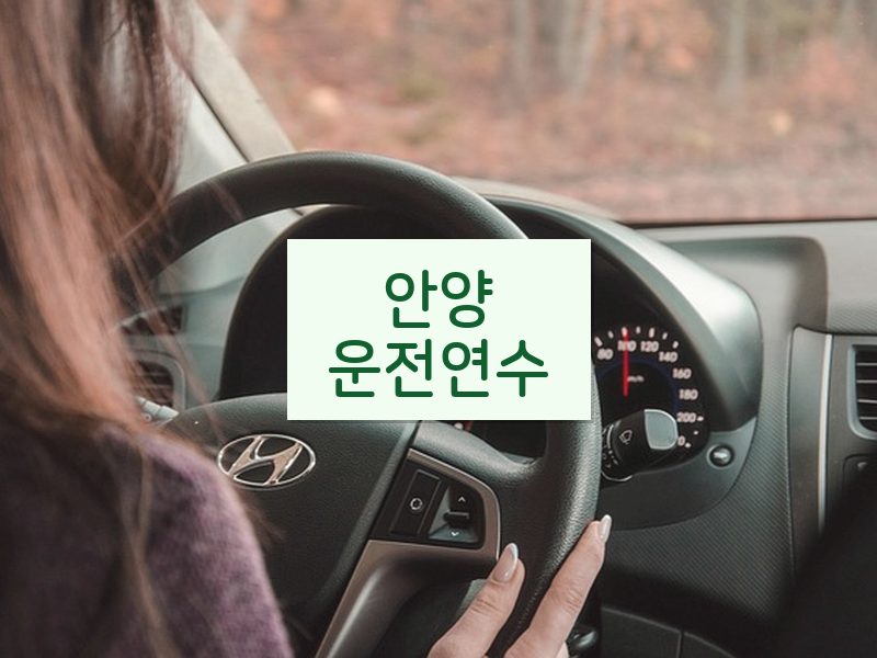 안양운전연수 후기