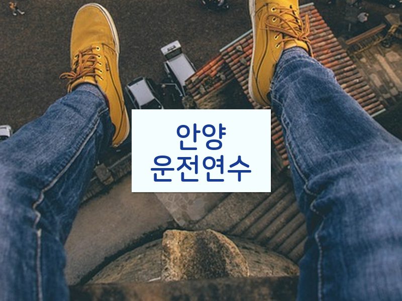 안양운전연수 후기