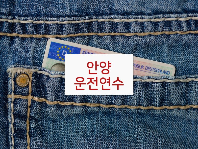 안양운전연수 후기