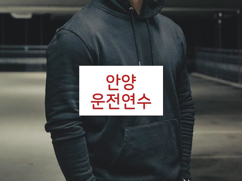 안양운전연수 후기