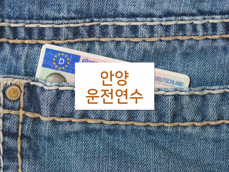 안양운전연수 후기